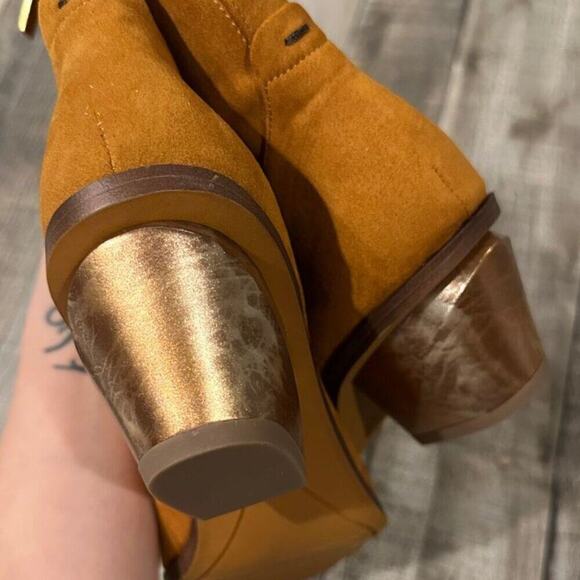 Franco Sarto Women’s Sammi Ankle Bootie – Whiskey Tan | Size 7 - Picture 8 of 15